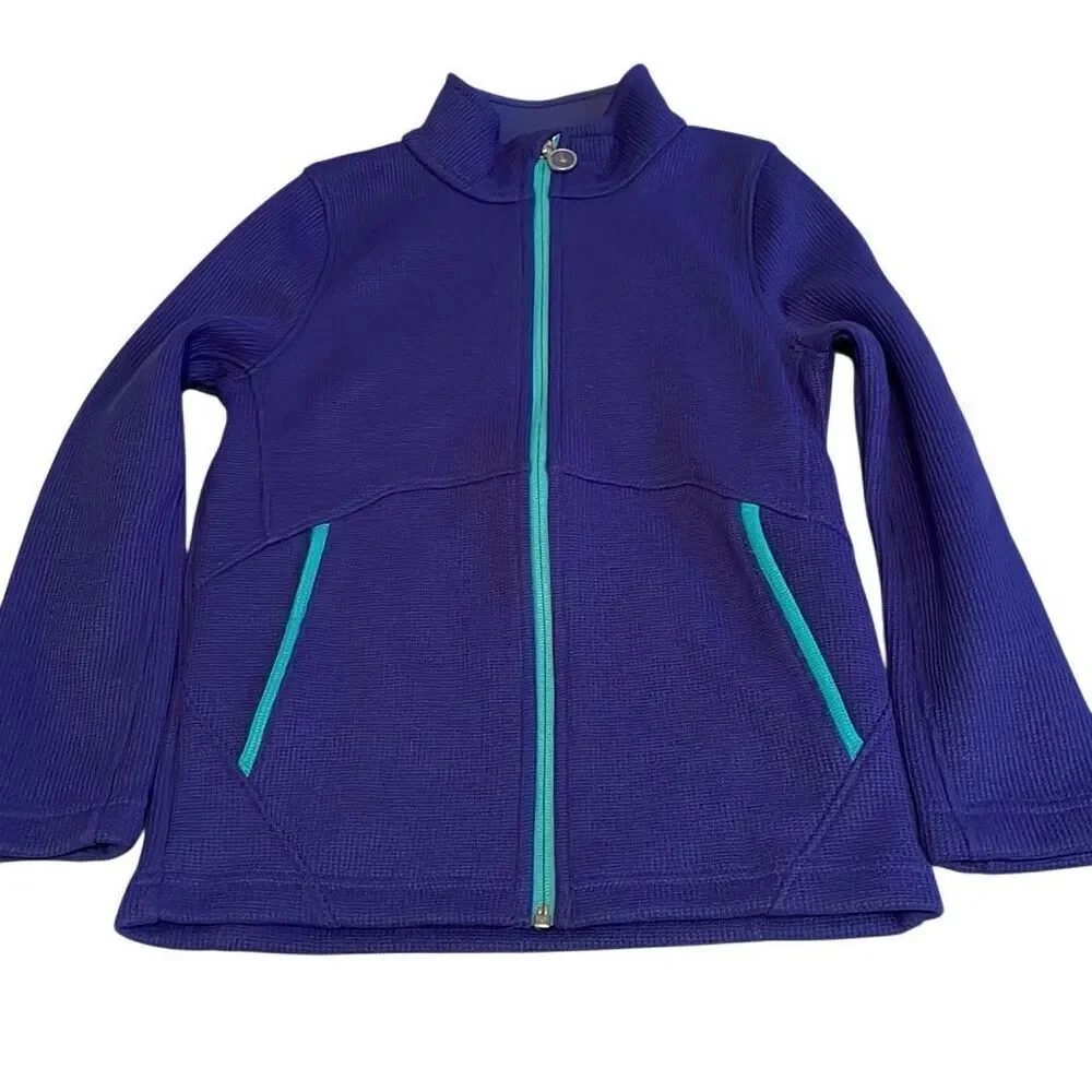 NWOT Spyder Blue Endure Mid-Weight Stryke Full Zip Jacket - Size M (10-12)